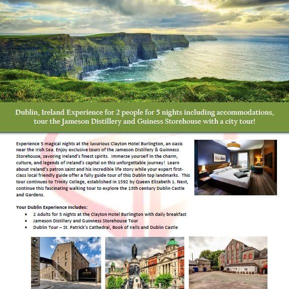 Temporary Ireland Flyer