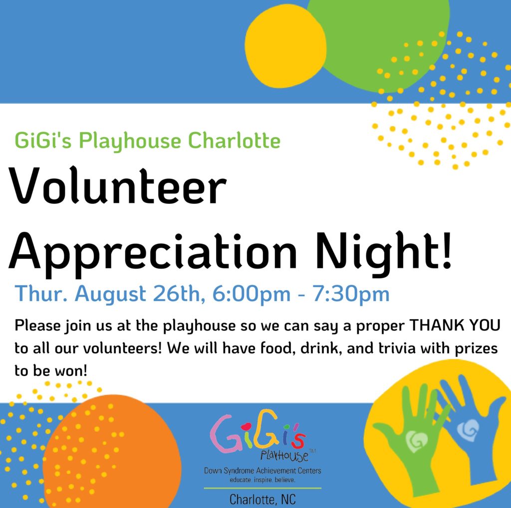 Volunteer Appreciation Night Volunteer Appreciation Night