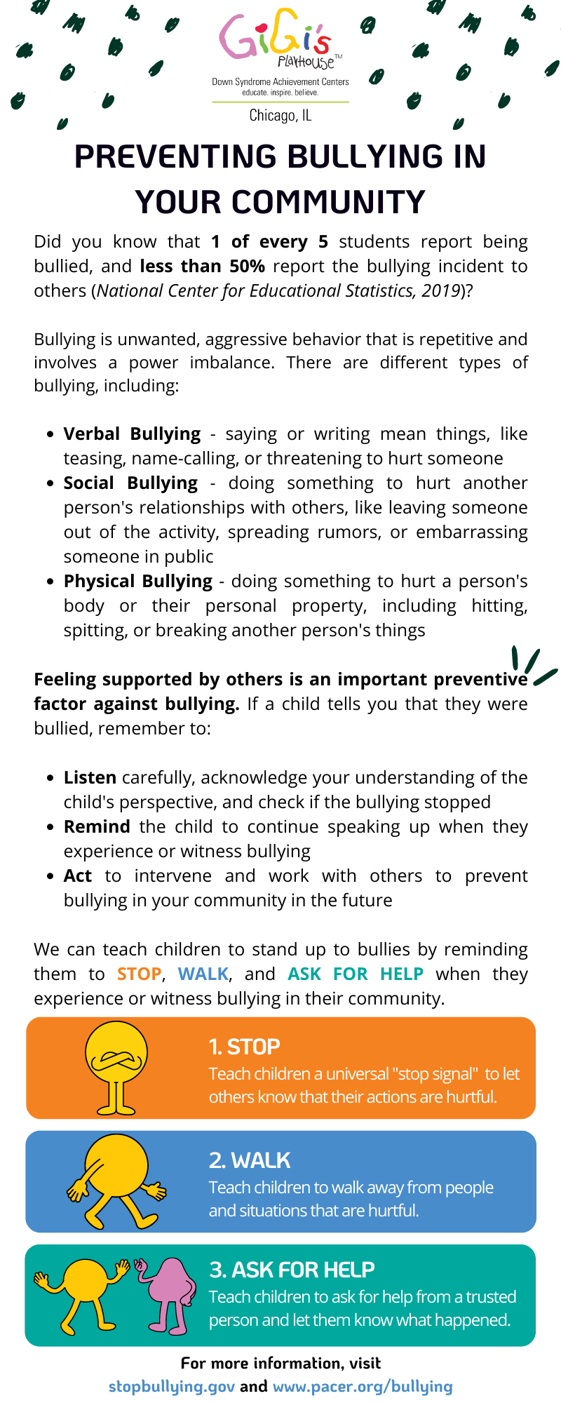 Taking Action To Prevent Bullying In Your Community - Chicago - Down ...