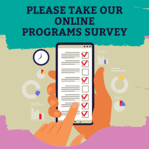 please take our programs Survey