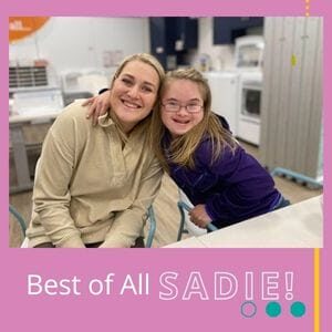 Best of All volunteer Sadie