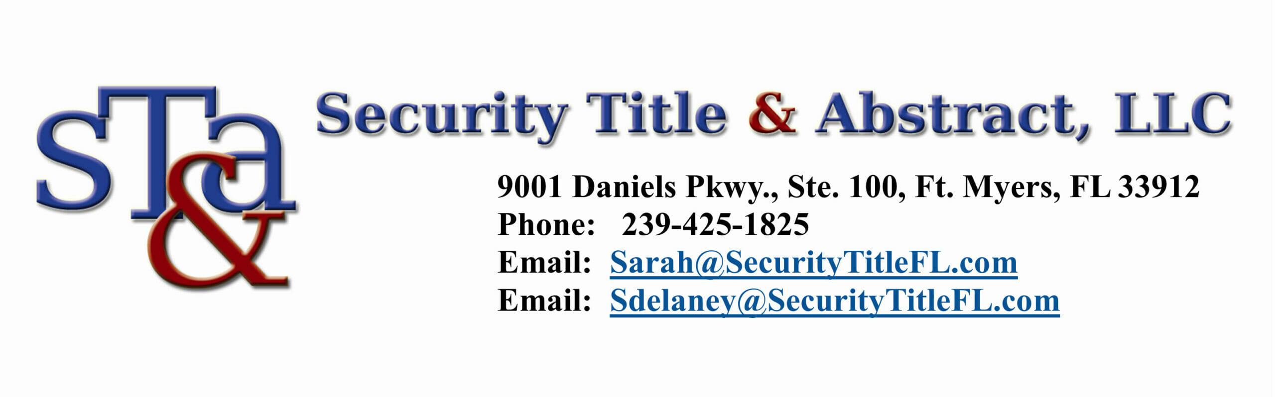 Security Title w info