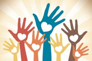 heart hands (for volunteering)
