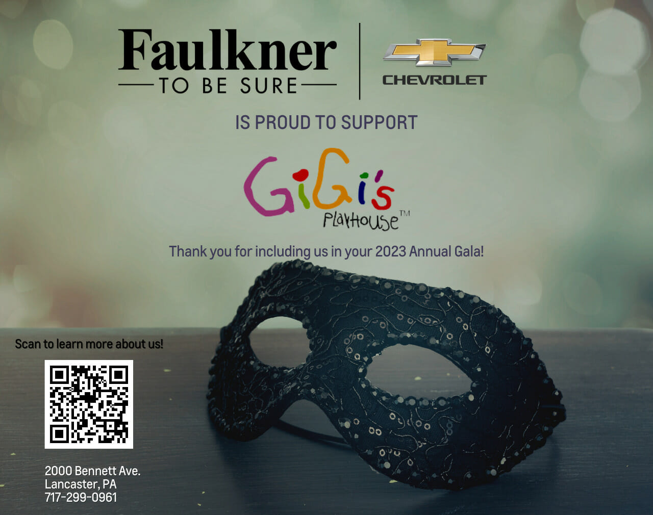 Gigis Playhouse Galar Faulkner First
