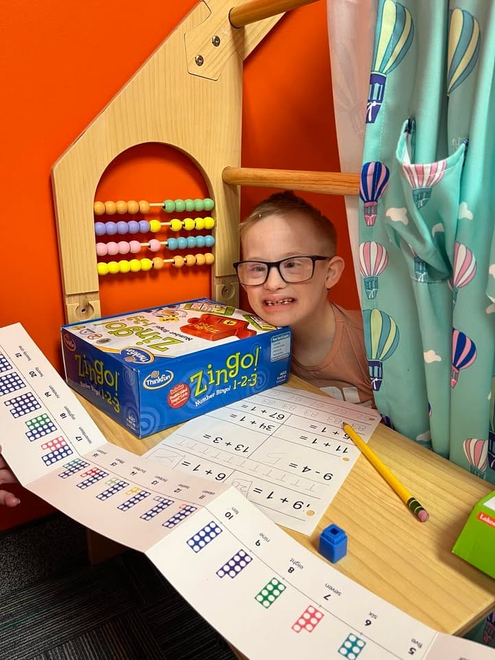 child playing