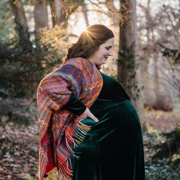 pregnant mother expecting baby with Down syndrome