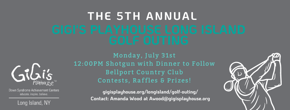 GiGi's Playhouse LI Golf Outing Banner 2023