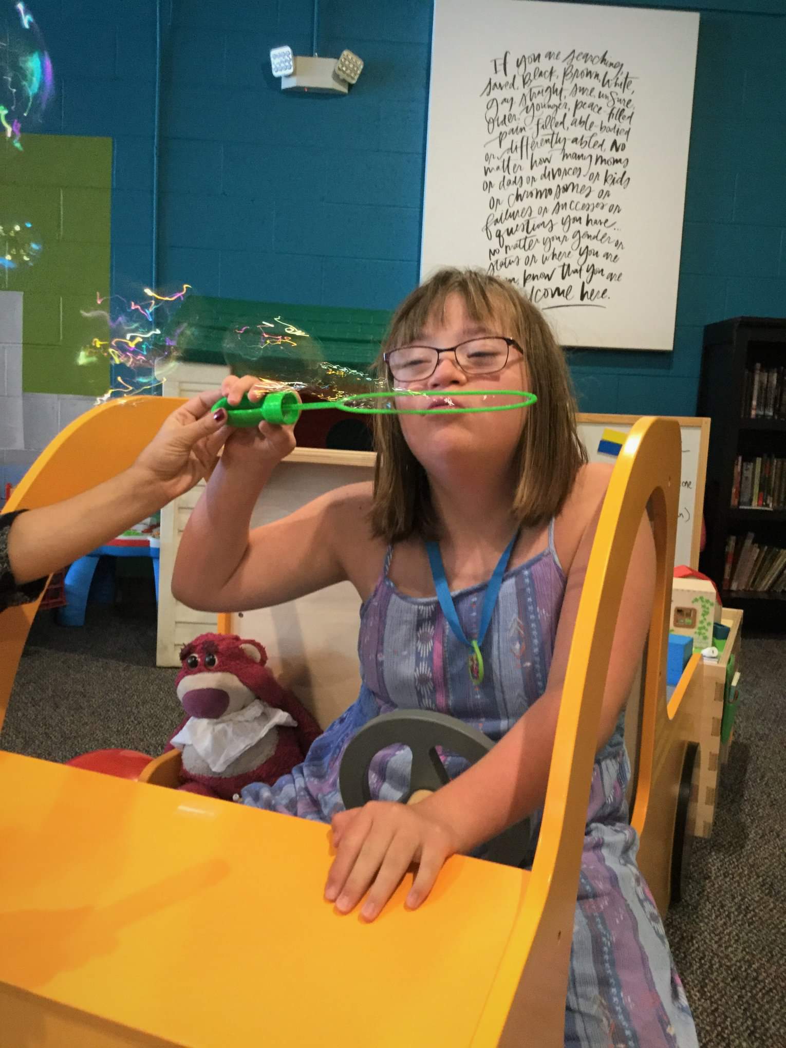 Dynamic Duals Girl with Down Syndrome