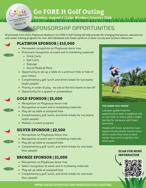 Madison  2024 Golf  Sponsorships - 1