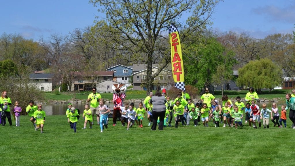 Kids Dash at the Dash for Down Syndrome