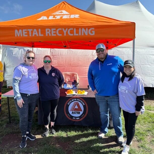 GiGi's Playhouse and Alter Metal Recycling teams.