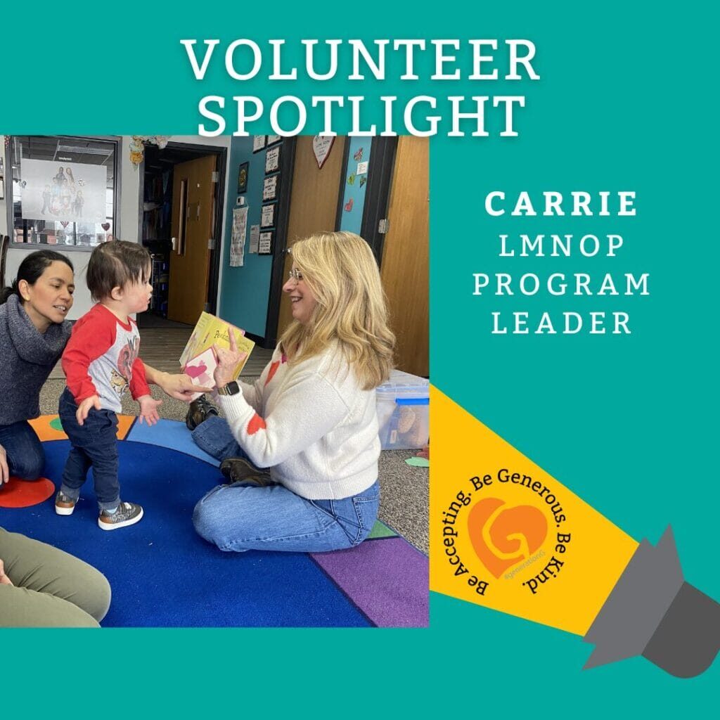 Volunteer Spotlight Carrie - LMNOP