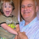 Richard Reilly and grandson, Louis