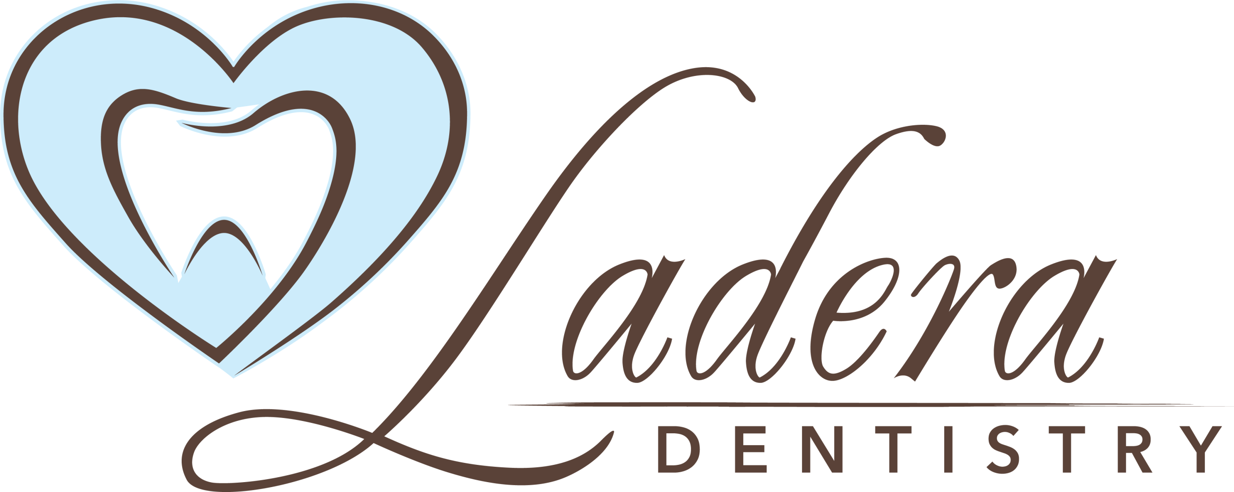 ladera dentistry art logo