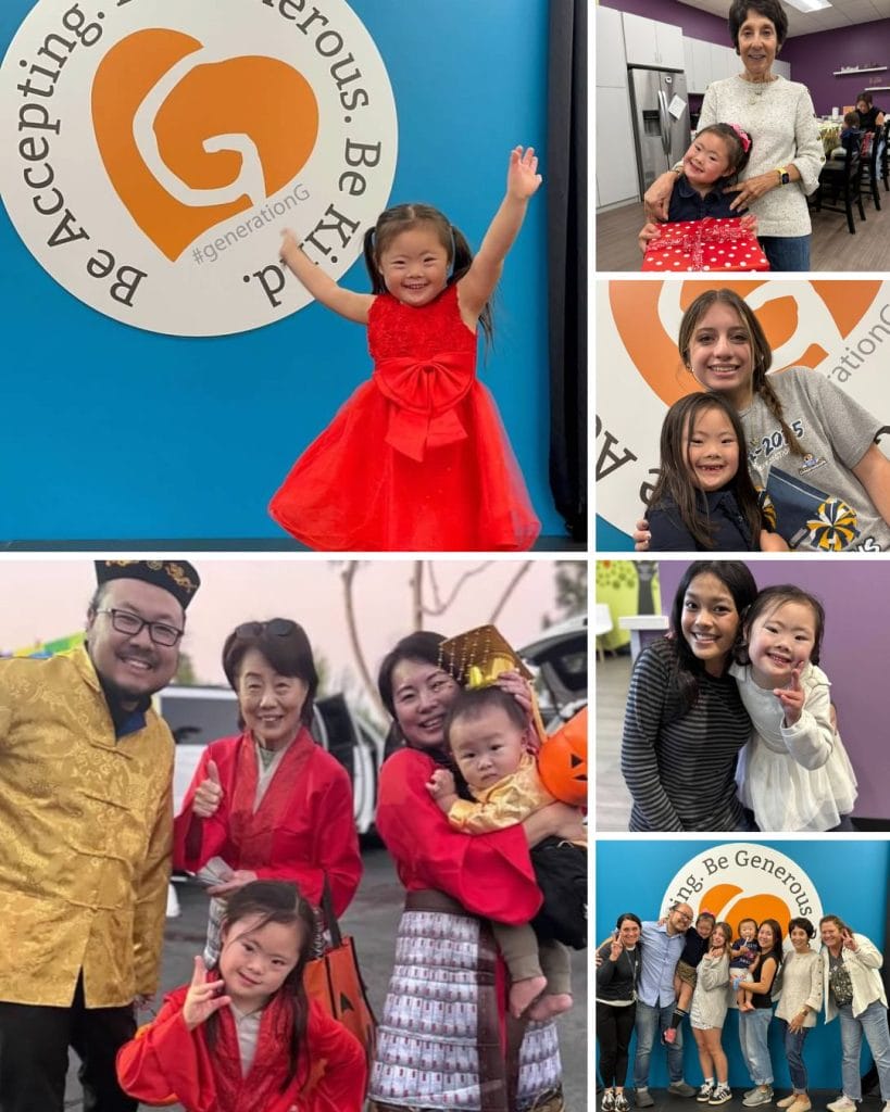 The Yamazaki family at GiGi's Playhouse Orange County.