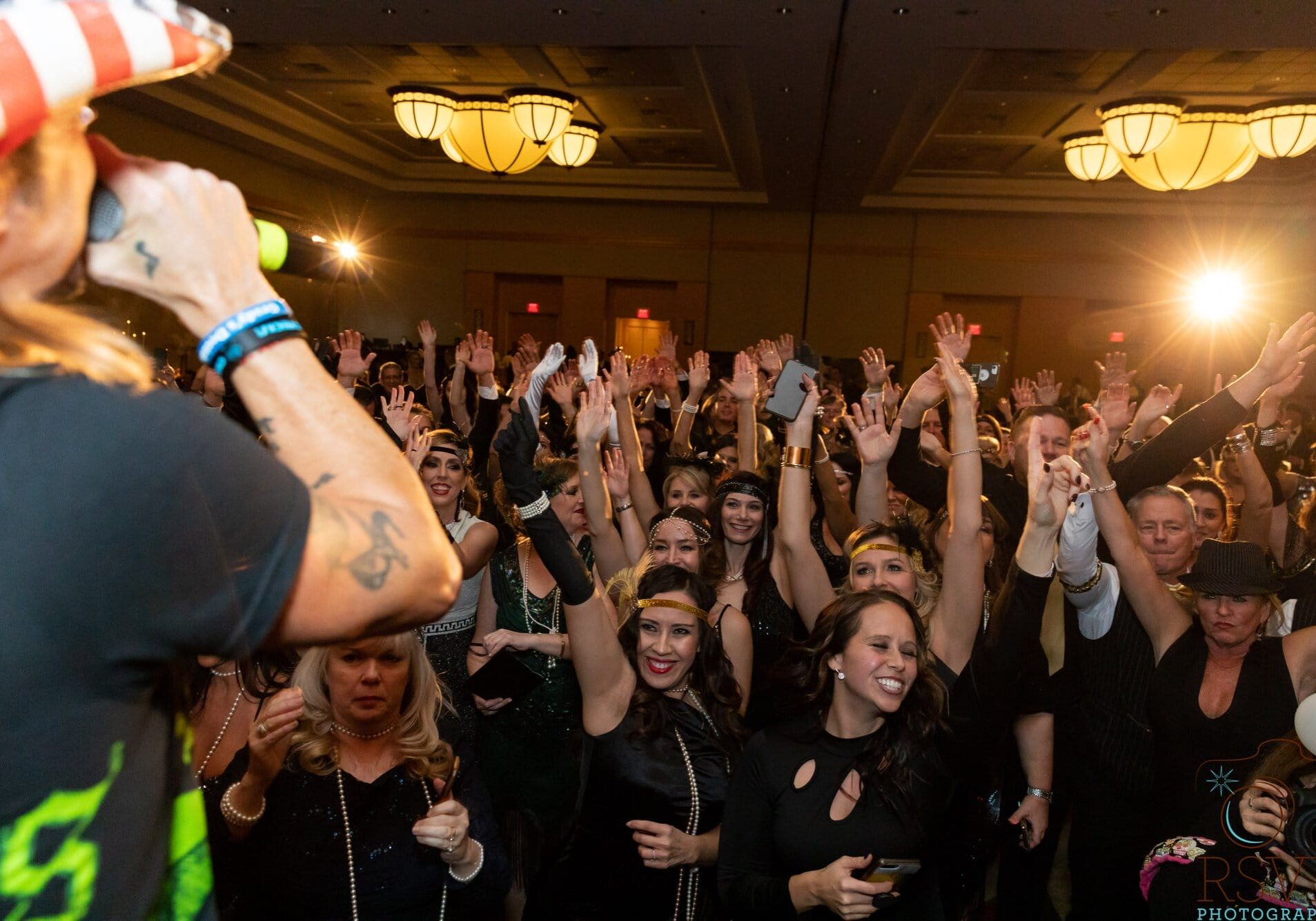 GiGi's Playhouse gala - people dancing on dance floor