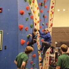 Rock Wall at Dick's House of Sports