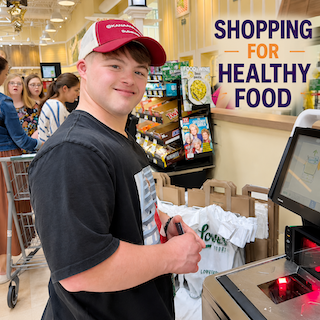 Strong Body Image Kanaan at Grocery Check out  copy