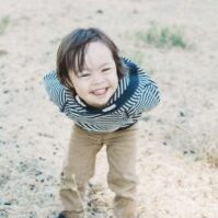 Picture of a little boy with Down syndrome