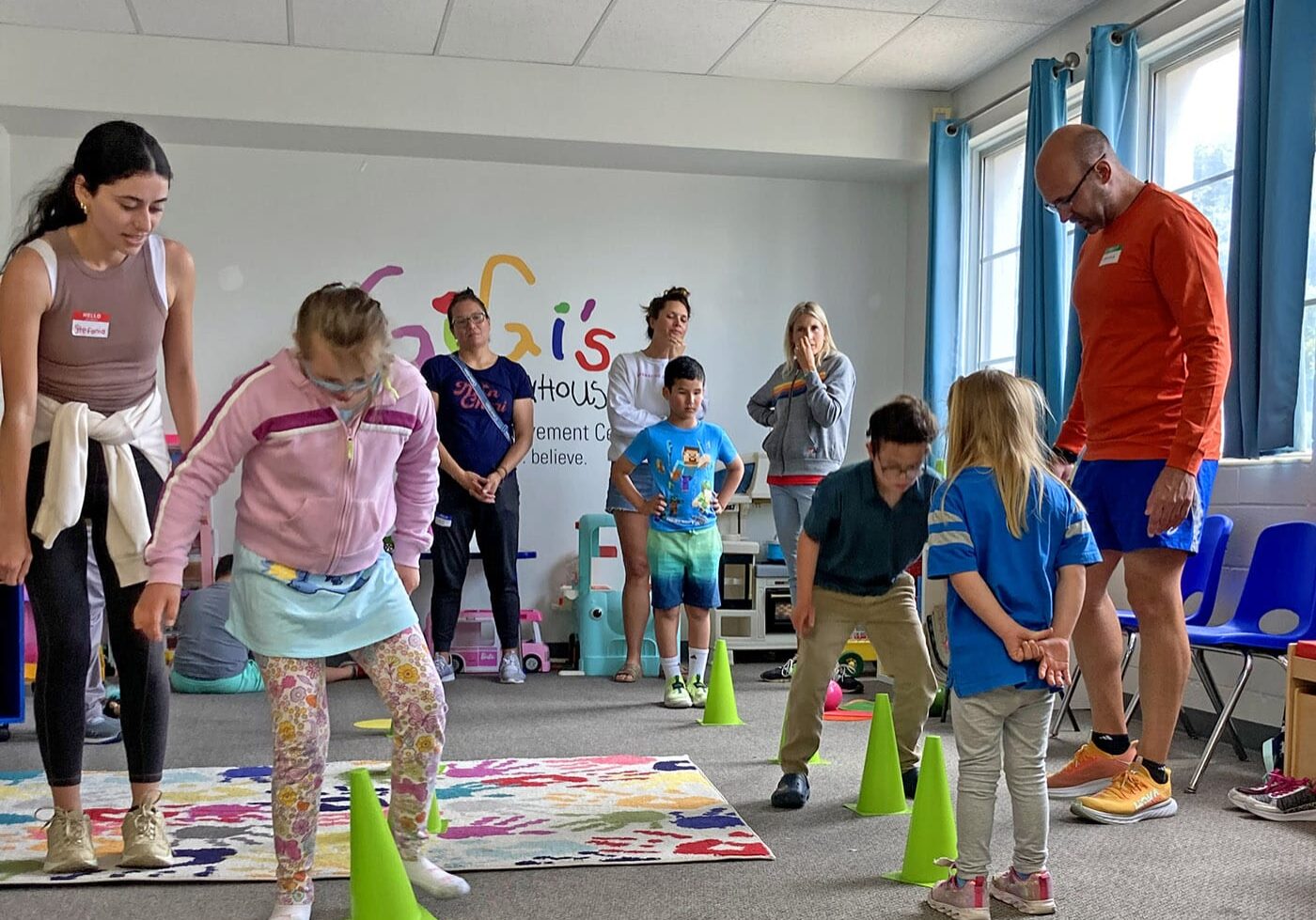 Coordination &amp; Physical Activity is core of the Playhouse Pal's program.