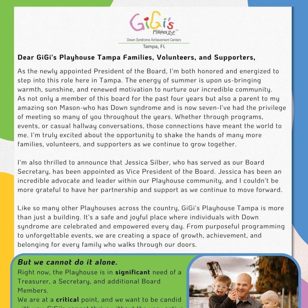 GiGi's Playhouse Tampa Letter By Mike Bucalo (3) (3) GiGi's Playhouse Tampa Letter By Mike Bucalo (3) (3)