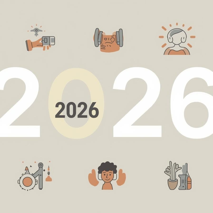 Simple image of 2026 New Year's Resolutions