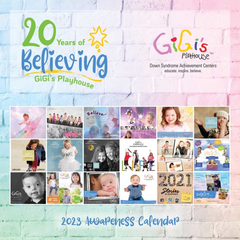 GiGi's Playhouse Acceptance Calendar GiGis Playhouse Down Syndrome