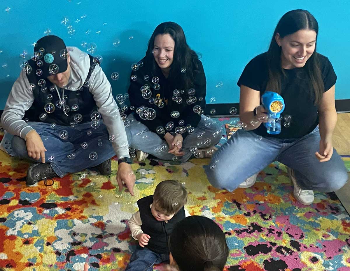 group during play
